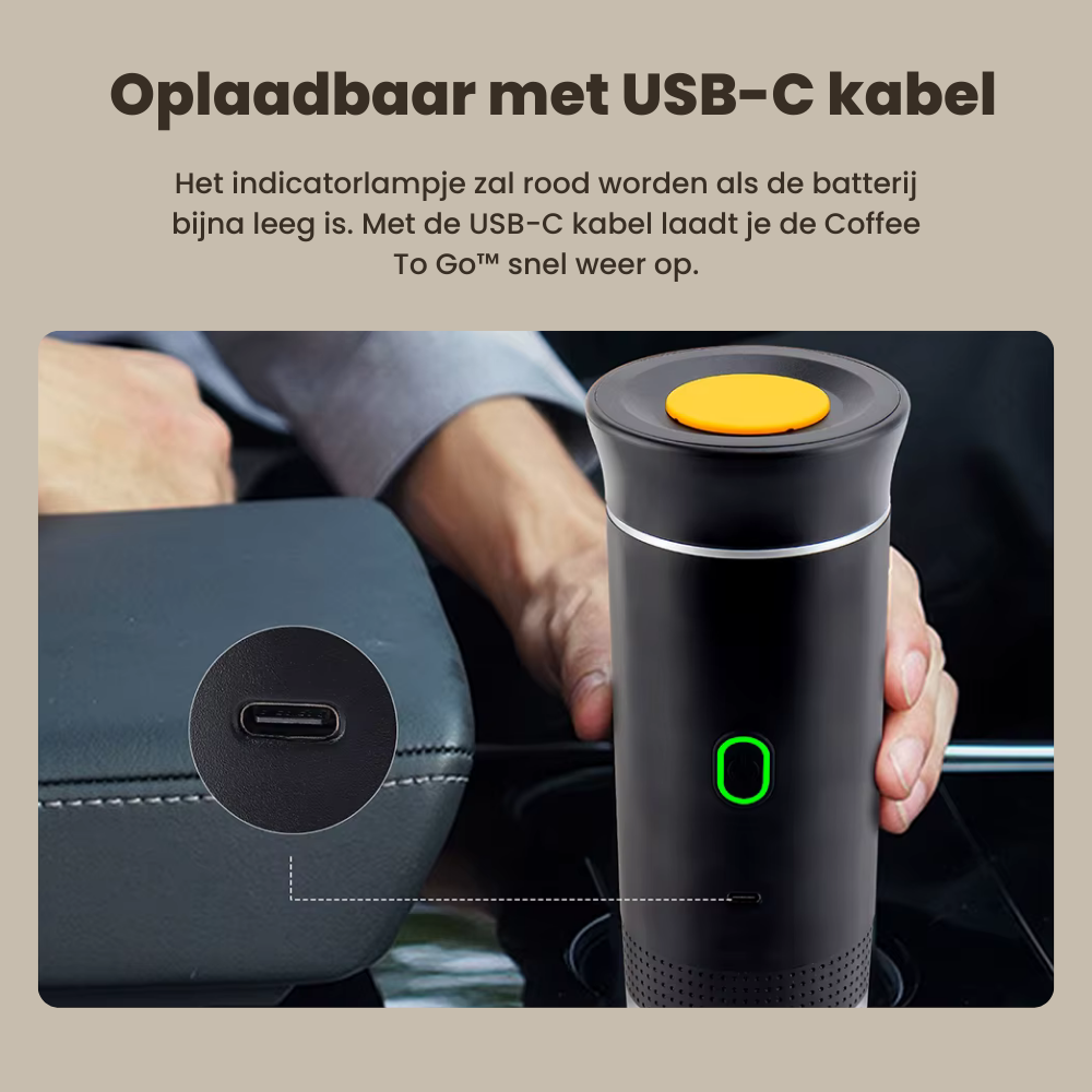 Coffee To Go™ - Het draadloze 3 in 1 koffiezetapparaat