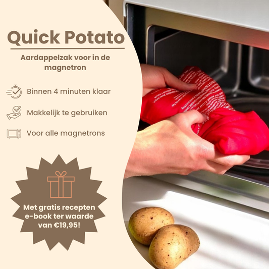 Quick Potato™ - Aardappelzak voor in de magnetron