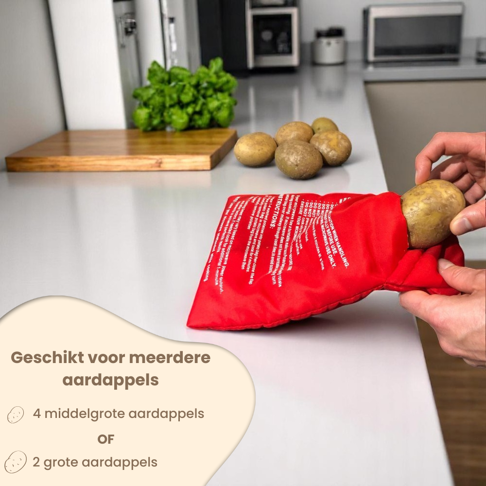 Quick Potato™ - Aardappelzak voor in de magnetron