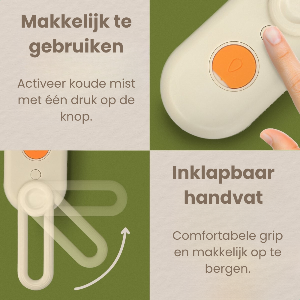 Fluffy Steam™ - Vachtverzorgingsborstel voor katten