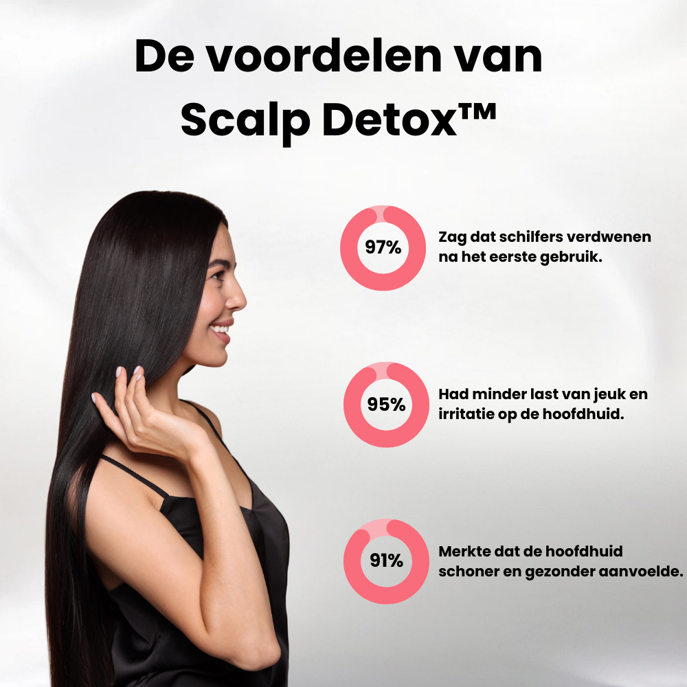 Scalp Detox™ - De kam voor een gezonde hoofdhuid