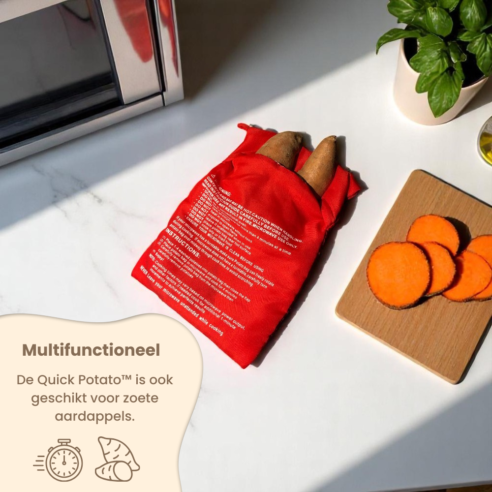 Quick Potato™ - Aardappelzak voor in de magnetron