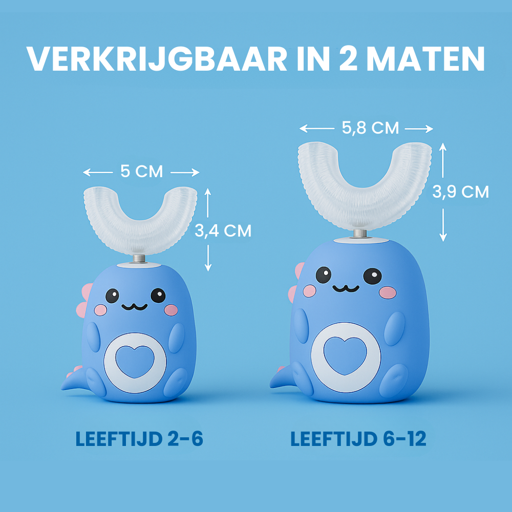 Happy Brush™ - Ultrasone 360° kindertandenborstel
