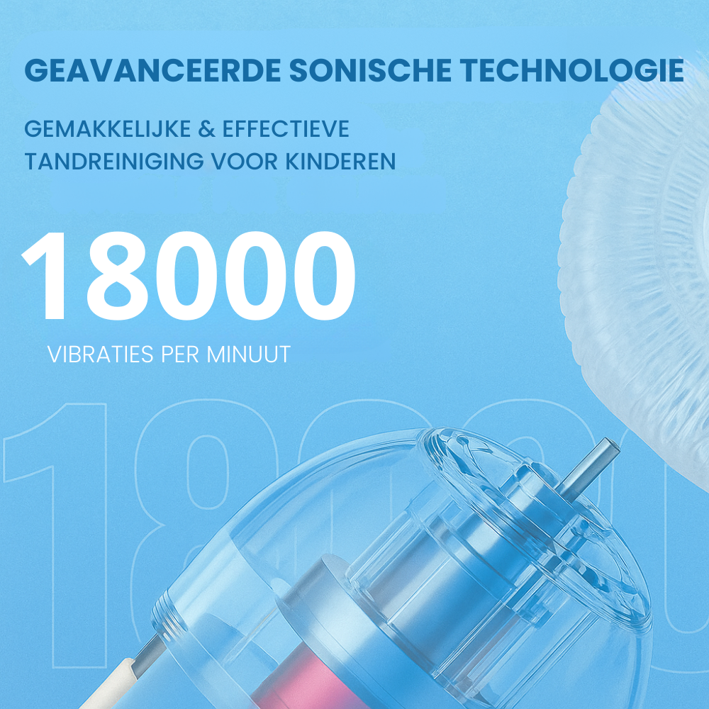 Happy Brush™ - Ultrasone 360° kindertandenborstel