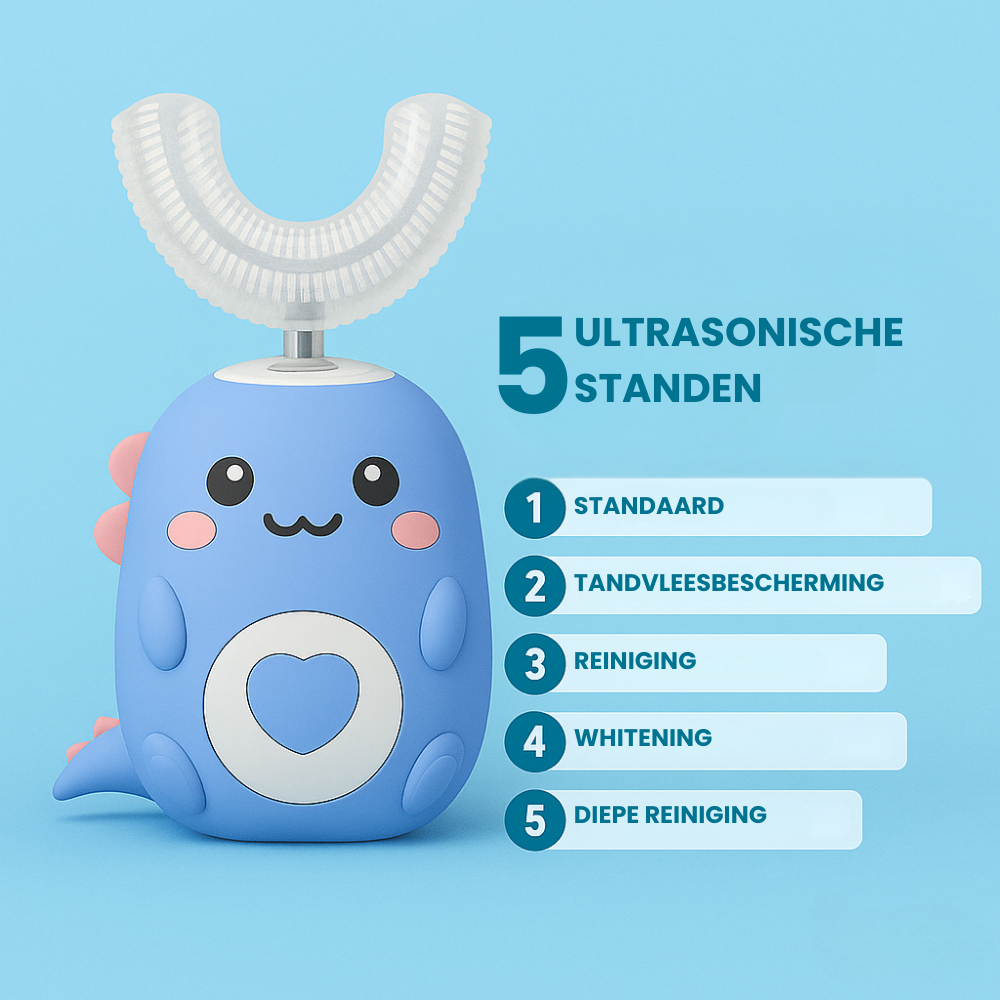 Happy Brush™ - Ultrasone 360° kindertandenborstel