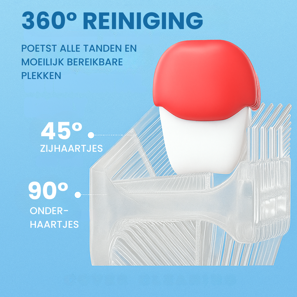 Happy Brush™ - Ultrasone 360° kindertandenborstel