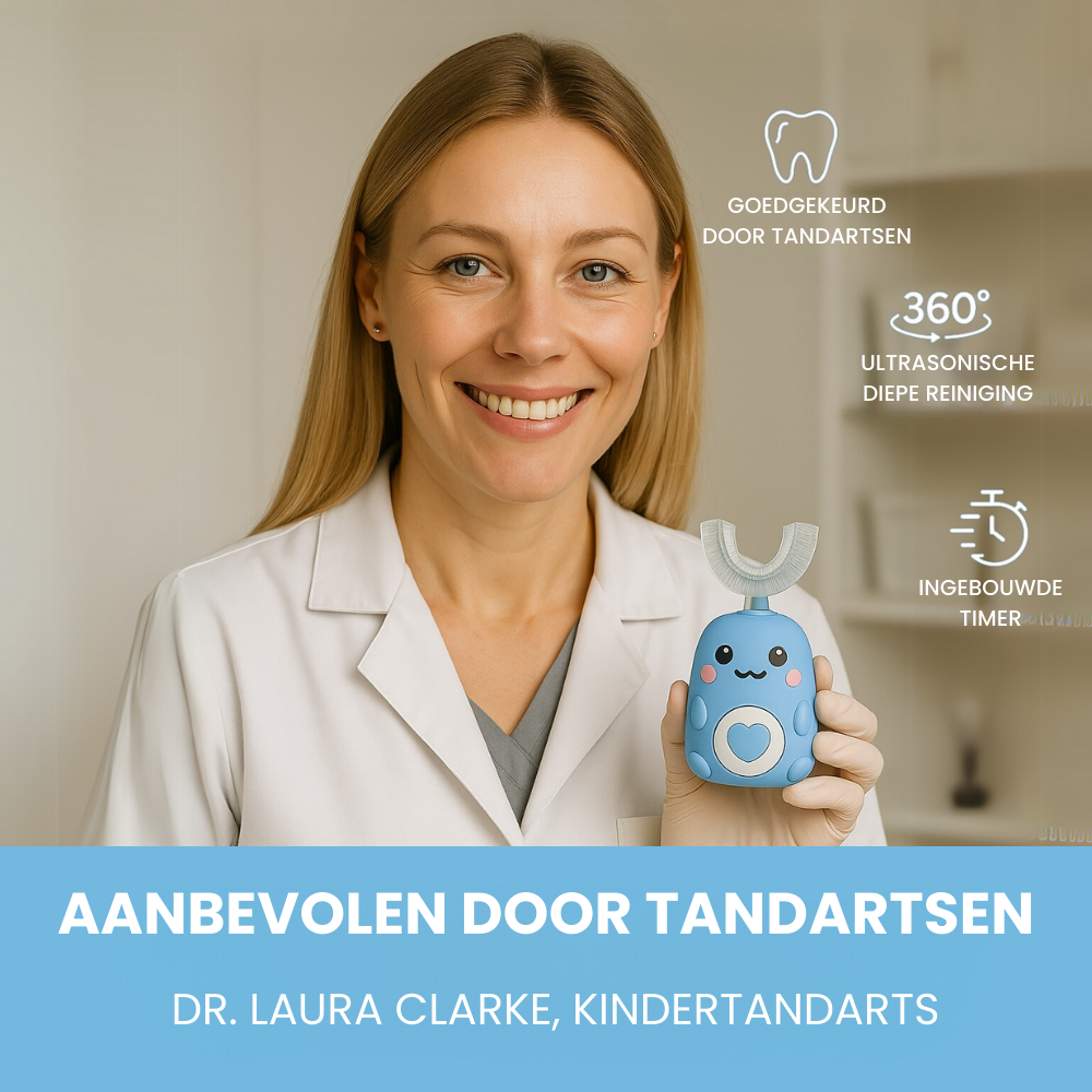 Happy Brush™ - Ultrasone 360° kindertandenborstel