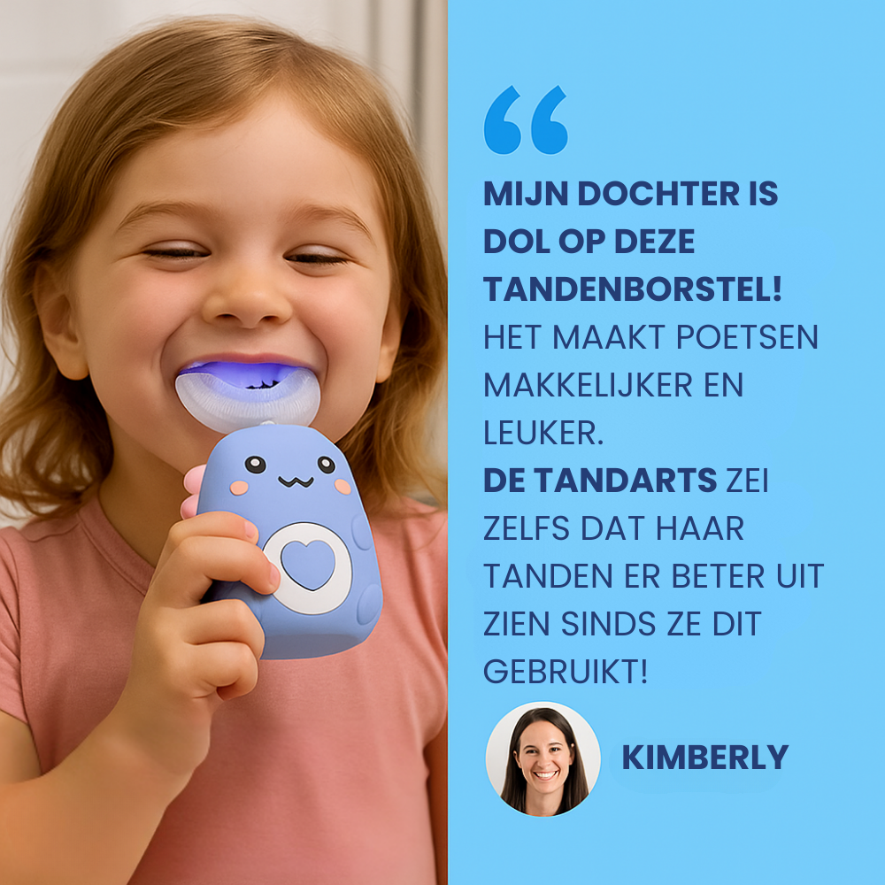 Happy Brush™ - Ultrasone 360° kindertandenborstel
