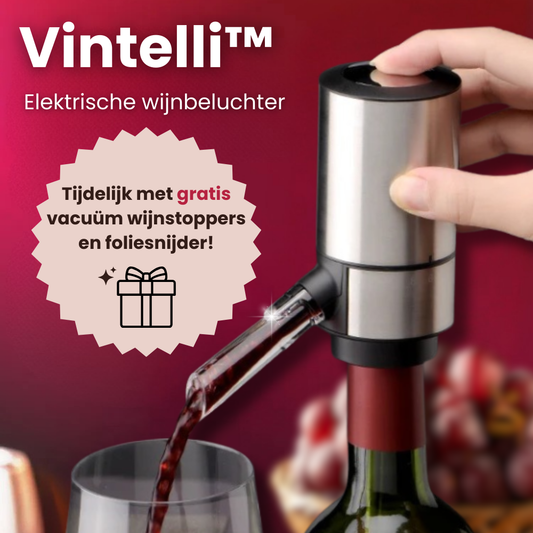 Vintelli™ - Elektrische wijnbeluchter