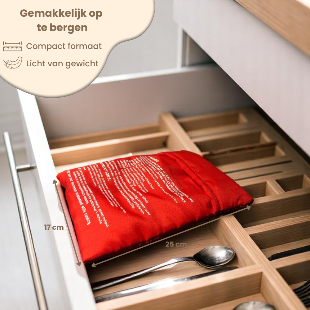 Quick Potato™ - Aardappelzak voor in de magnetron